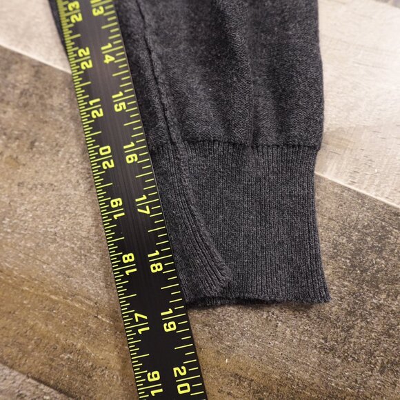 BKE Argyle Quarter Zip Sweater Men’s XL Gray Blue Classic Preppy Cotton BUCKLE - Picture 7 of 11